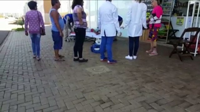 Homem fica ferido após sofrer queda no Conjunto Riviera