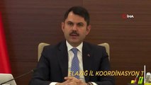 Çevre ve Şehircilik Bakanı Kurum, Elazığ ve Malatya'da devam eden projeleri inceledi