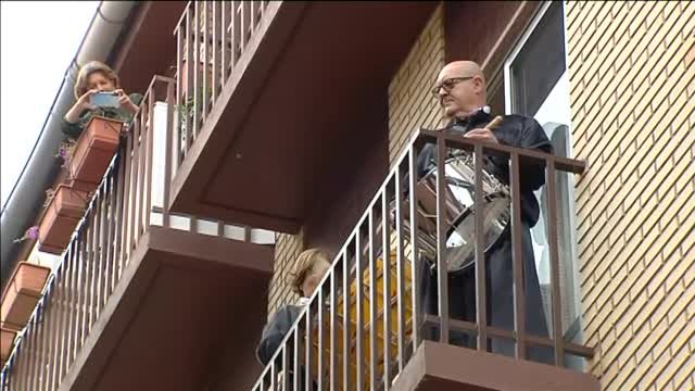 Híjar romperá la hora con tambores desde sus balcones