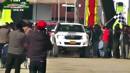 Faisal ShadiKhel | Toyota Vigo | Cholistan500 Offorad Rally 2018 Launching at start point