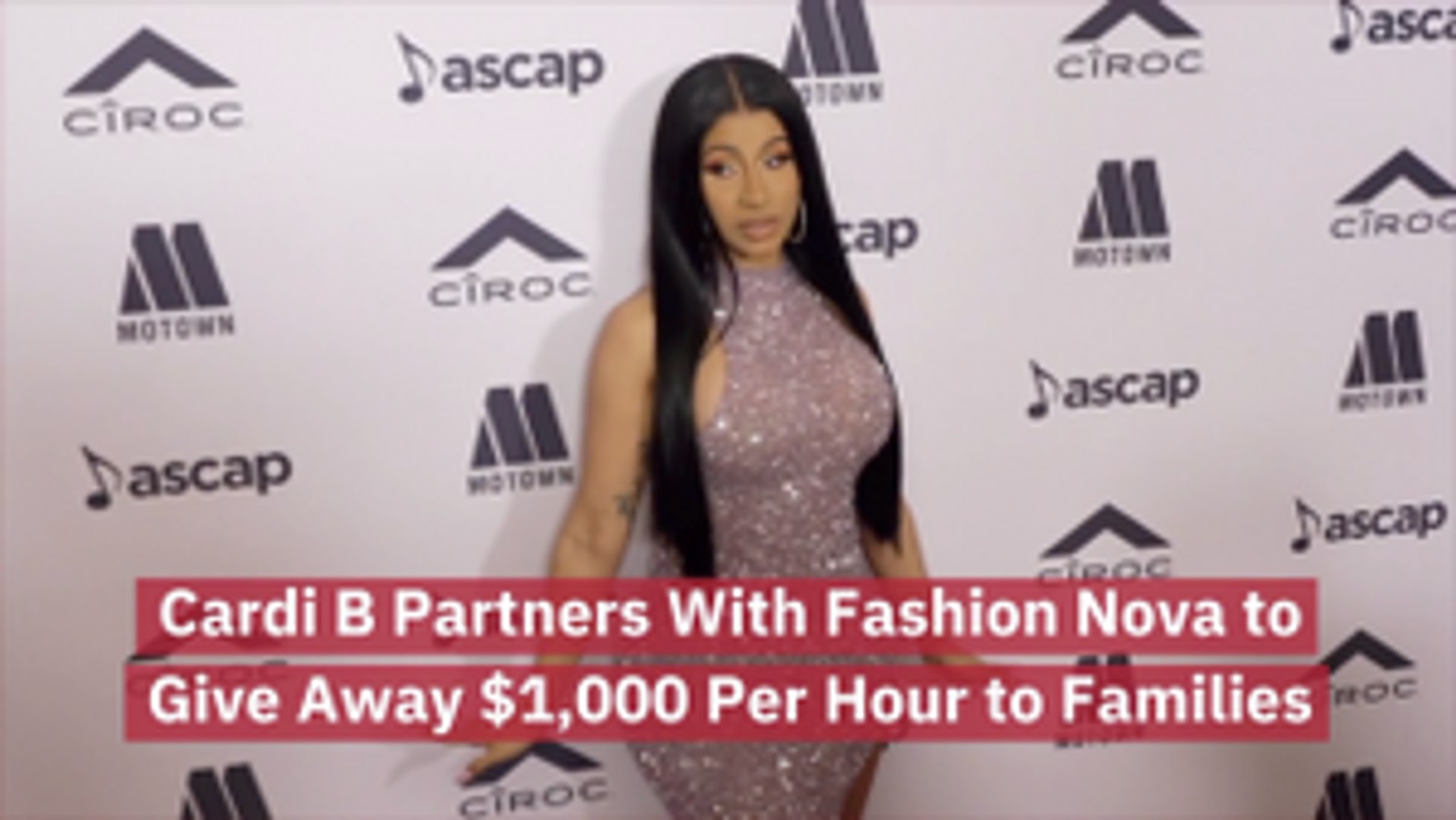 ⁣Cardi B Works With Fashion Nova