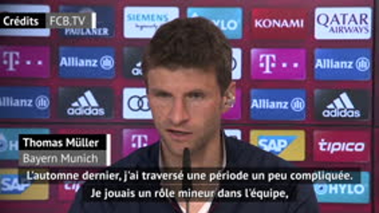 Bayern - Müller : "Je ne pensais pas prolonger mon contrat"