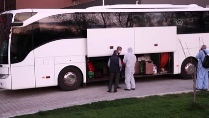 Isparta'da karantinadaki 39 umreci tedavi edilerek memleketlerine gönderildi