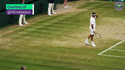 Video herunterladen: Roger Federer narrates Wimbledon video urging fans to stay home during coronavirus pandemic