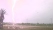 Wow! Lightning bolt flashes in slow motion