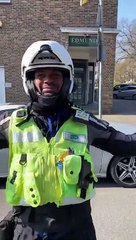 Man Upset over Officer Handing out Parking Tickets