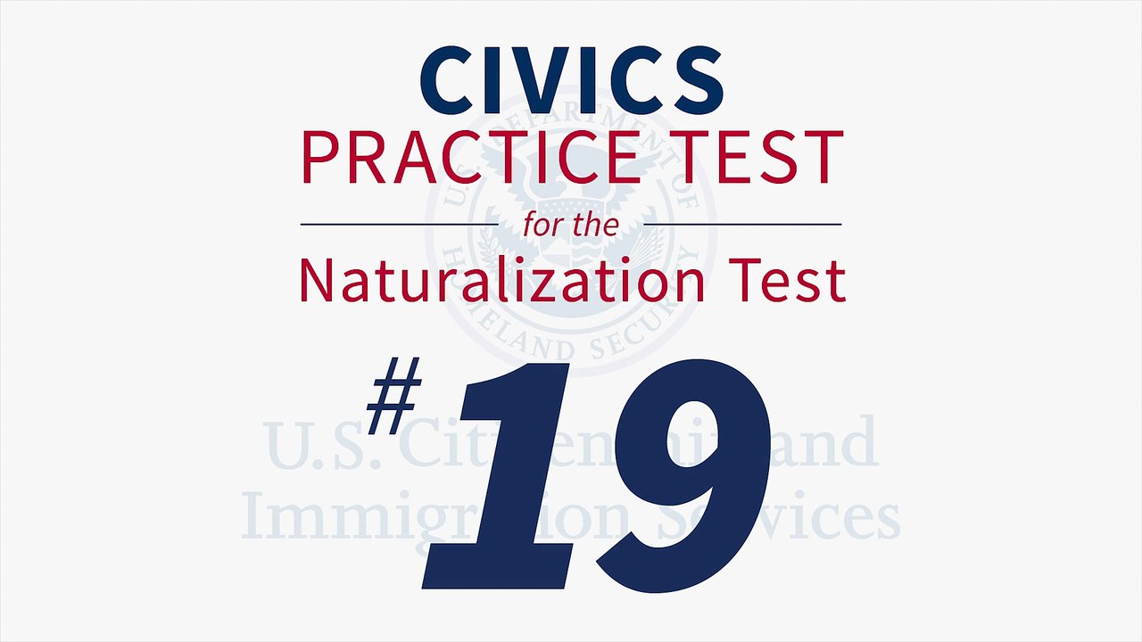19 of 100 -  We elect a U.S. Senator for how many years - US_Citizenship_Neutralization