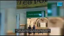 La Plata: así preparan la capilla del hospital Italiano para recibir sospechosos de coronavirus
