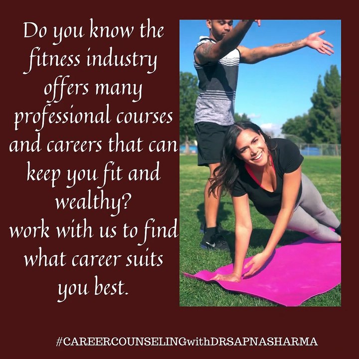 Fitness Freak And Looking To Pursue A Career In It?