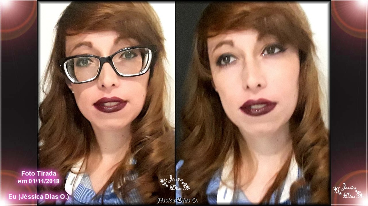 Trecho do Vídeo (Vlog #9): Eu (Jéssica D.O.) (Data: 01/11/2018)