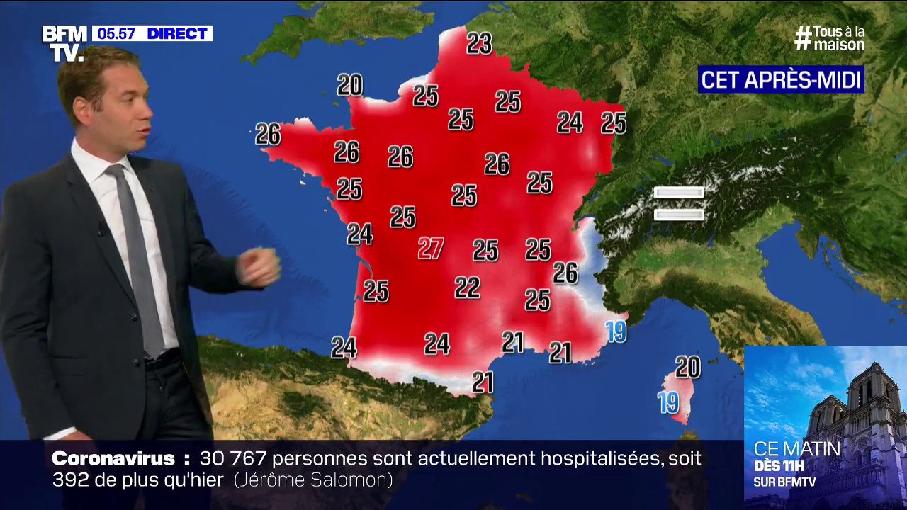 La chaleur et le beau temps sont au rendez-vous de ce vendredi