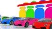 LEARN COLORS for Children W Spiderman and Superheroes Cycles Racing w Street Vehicles for Kids -70