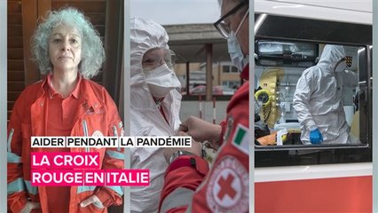 La vie quotidienne du personnel de la Croix-Rouge italienne
