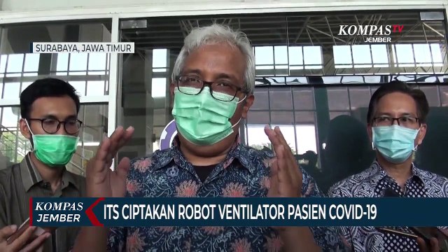 ITS Ciptakan Robot Ventilator Untuk Pasien Covid-19