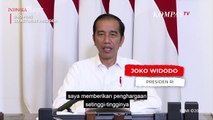Jokowi: Terima Kasih Kepada Tenaga Medis dan Warga yang Tetap Tinggal di Rumah