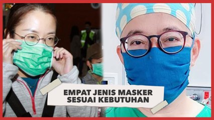 4 Jenis Masker Sesuai Kebutuhan