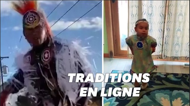 Privés de pow-wow par le coronavirus, les natifs américains postent leurs danses en ligne