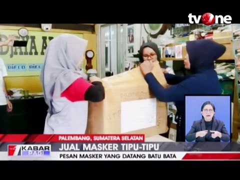 Pesan Masker Lewat Media Sosial, yang Dikirim Batu Bata