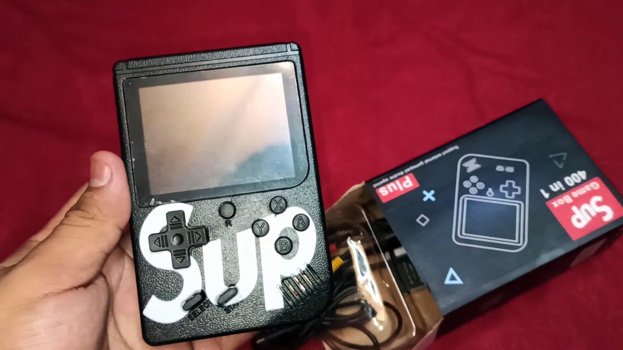 Consola portátil de juegos de Super Nintendo "Sup Game Box" | Desempaquetado | Revisión | Precio | 2020