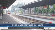 Jumlah Penumpang KRL Turun 80 Persen di Hari Pertama PSBB