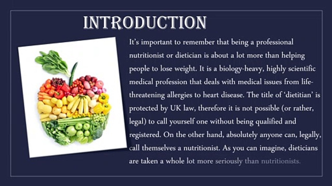 Nutrition Degree Courses UK