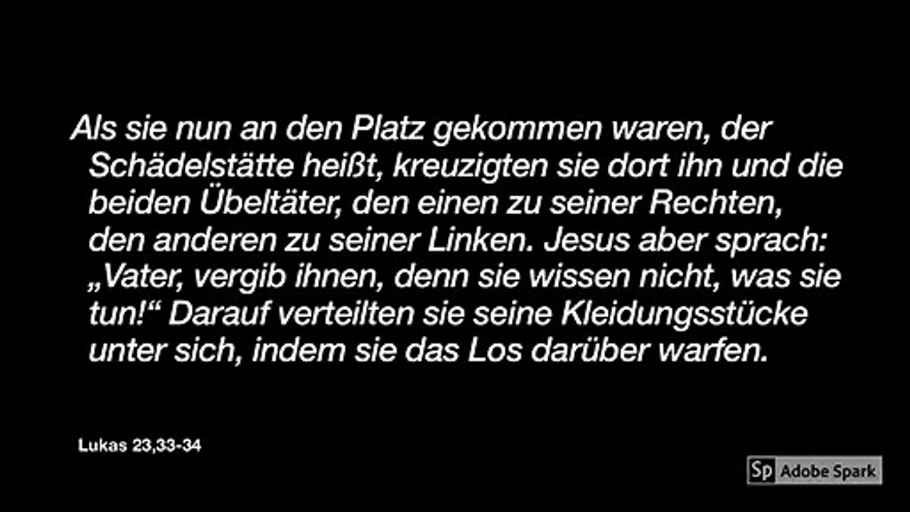 Karfreitag 2020