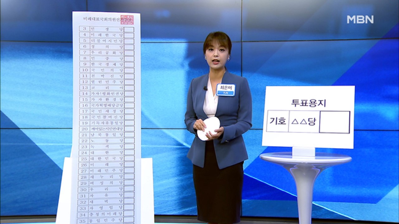 [MBN 프레스룸] 최은미 기자 / 오늘부터 사전투표 시작