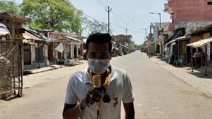 हरदोई: बिलग्राम में लगा कर्फ्यू, छाया रहा सन्नाटा