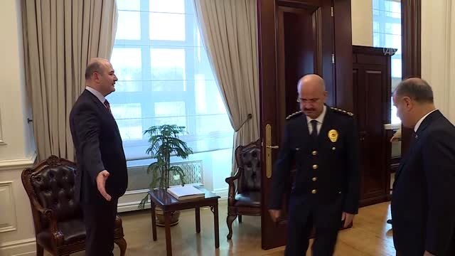 Bakan Soylu, Emniyet Genel Müdürü Aktaş'ı kabul etti