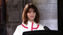 Célébration de Pâques à Notre-Dame: la comédienne Judith Chemla lit 