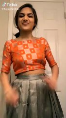 Indian girl on tik tok best dance funny