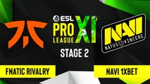 CSGO - NAVI 1XBET vs. Fnatic Rivalry [Inferno] Map 1 - ESL Pro League Season 11 - Stage 2