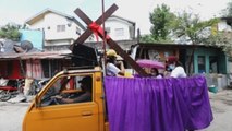 Filipinas celebra el Viernes Santo con procesiones sin devotos por el Covid-19