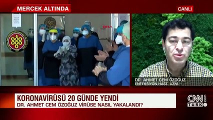 Koronayı 20 günde yenen doktor: Ateşten patlayacağımı zannettim