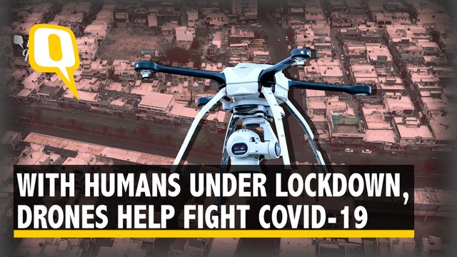 COVID-19: Drones Enforce Social Distancing & Keep Streets Disinfected