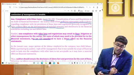 CA Final - Lec5 - Ques Bank SA 250 265 299 - All Ques Discussed - Audit Umeed