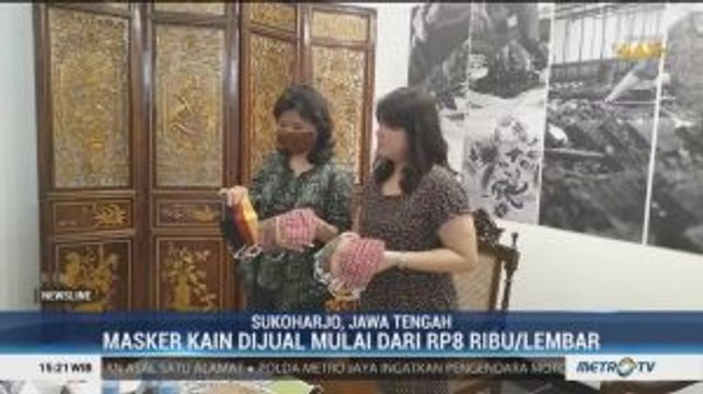 Industri Tekstil Beralih Produksi Masker Kain