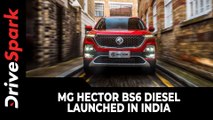 MG Hector BS6 Diesel Launched In India | Prices, Specs, Features & Other Details