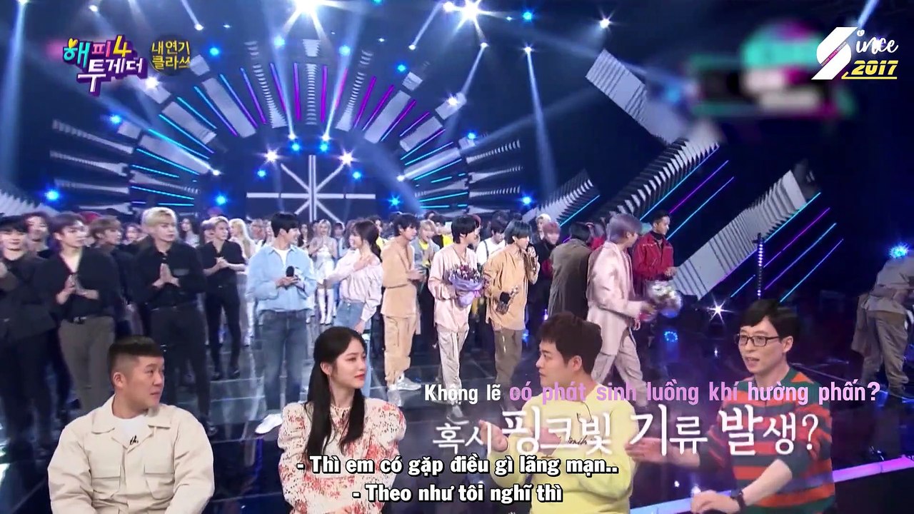 [VIETSUB] When Yeeun Stared At Bomin In Music Bank