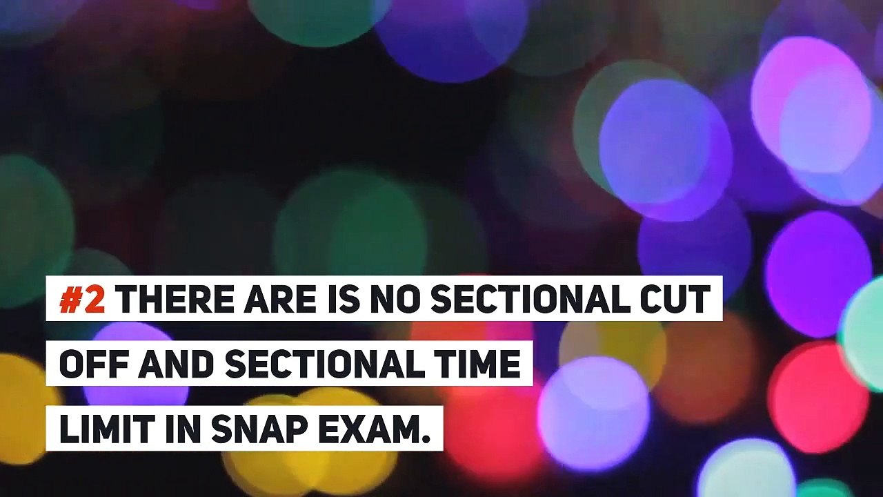 SNAP Exam 2020 - About Snap, sectional cutoff, comparison between SNAP vs CAT v NMAT