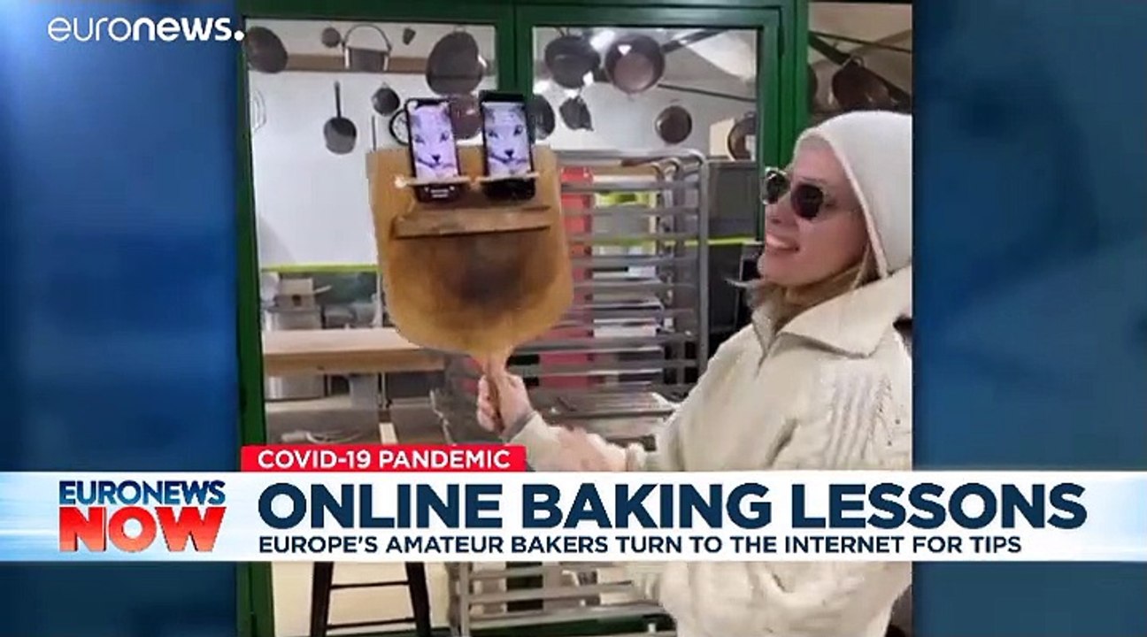 Grain-wave: London bakery broadcasts free lessons as lockdown inspires new hobbies