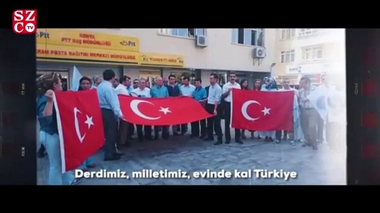 Postacılardan corona şarkısı