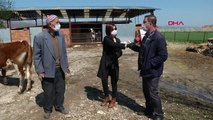 BURDUR 'Biz Bize Yeteriz Türkiyem'e ineğini bağışladı
