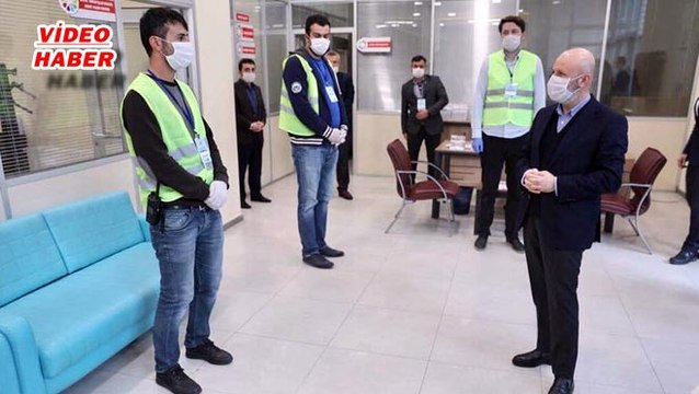 (10 Nisan 2020) BAŞKAN ÇOLAKBAYRAKDAR, VEFA SOSYAL DESTEK GRUBU’NU ZİYARET ETTİ