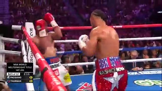 manny pacquiao vs keith thurman highlights boxing highlights