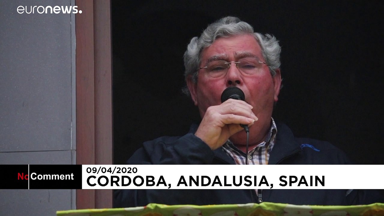 Prozession vom balkon - die karwoche in andalusien