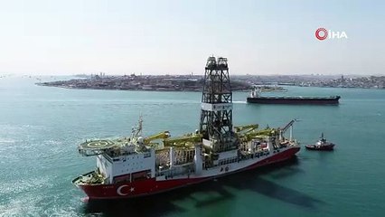 İstanbul Boğazı'nda bir dev! Fatih böyle görüntülendi