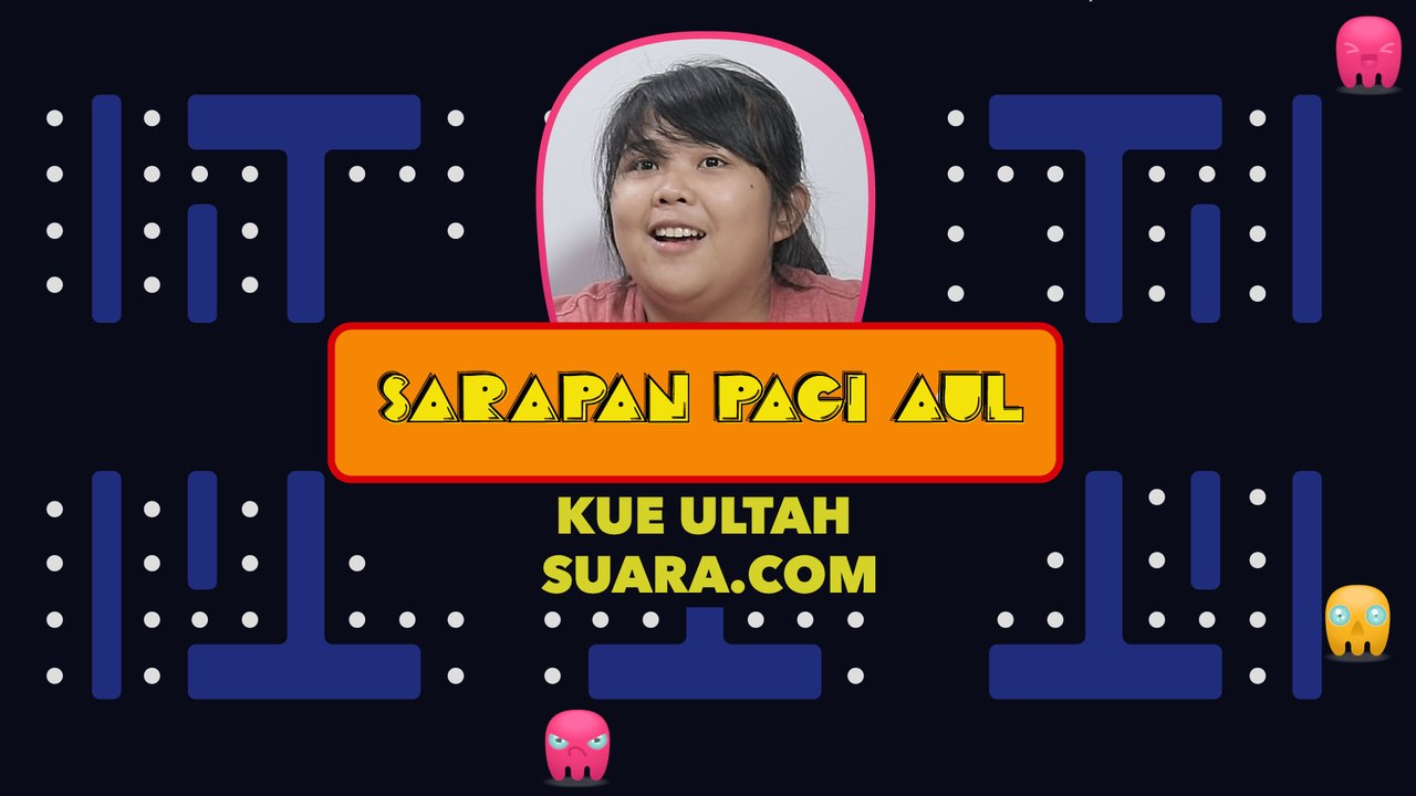 Sarapan Pagi Aul, Makan Kue Ulang Tahun Suara.com ke-6