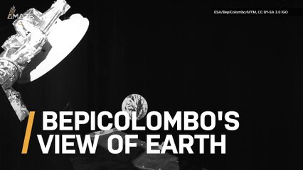 Mercury-Bound Probe Snaps Awesome Views During Earth Slingshot