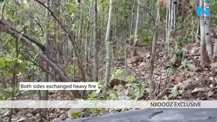 Watch: Encounter between security forces   and Maoists in Chaibasa